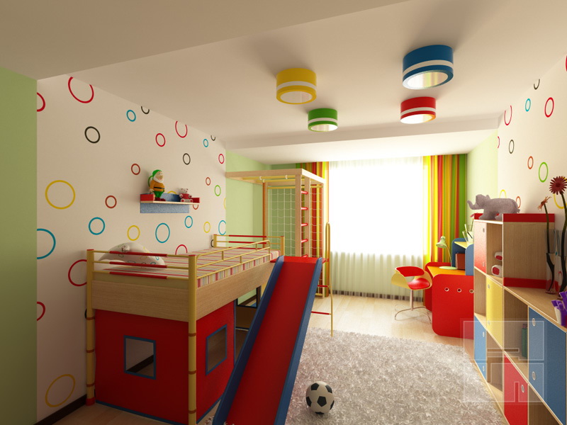 Освещение детской комнаты – залог здоровья ребенка!